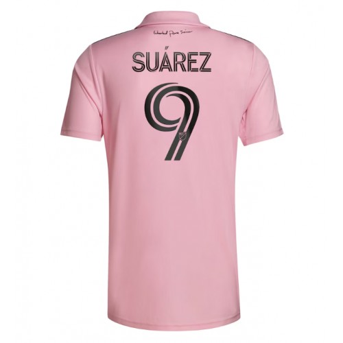 Fotbalové Dres Inter Miami Luis Suarez #9 Domácí 2023-24 Krátký Rukáv